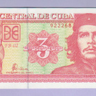 Kuuba 3 Pesos v.2005 UNC P-127 (Che Guevara) - pikkukuva 1