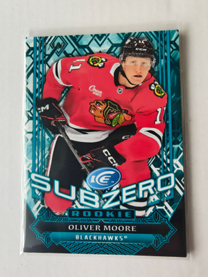 Oliver Moore 2025-26 UD Ice Subzero Rookie