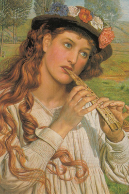 William Hunt: Amaryllis (isohko taittokortti)