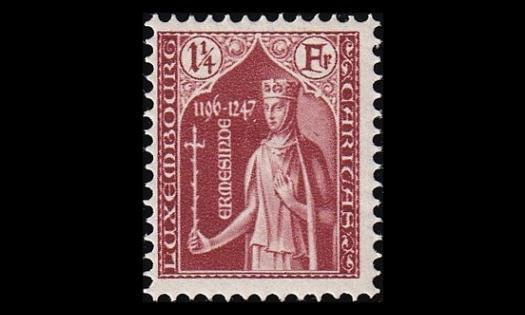 Luxemburg 248 * Lastenapu 1 1/4 Fr + 75 C (1932)