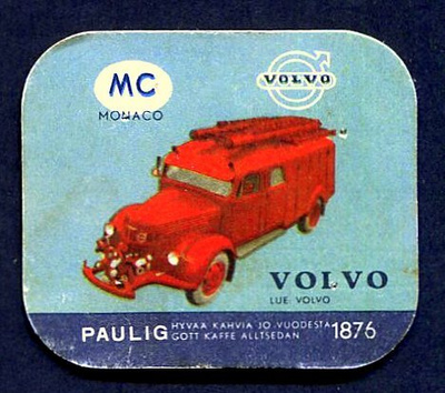 PAULIG KAHVILAPUT, VOLVO