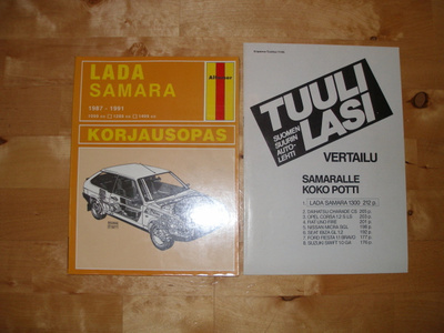 Lada Samara 1987-1991 korjausopas