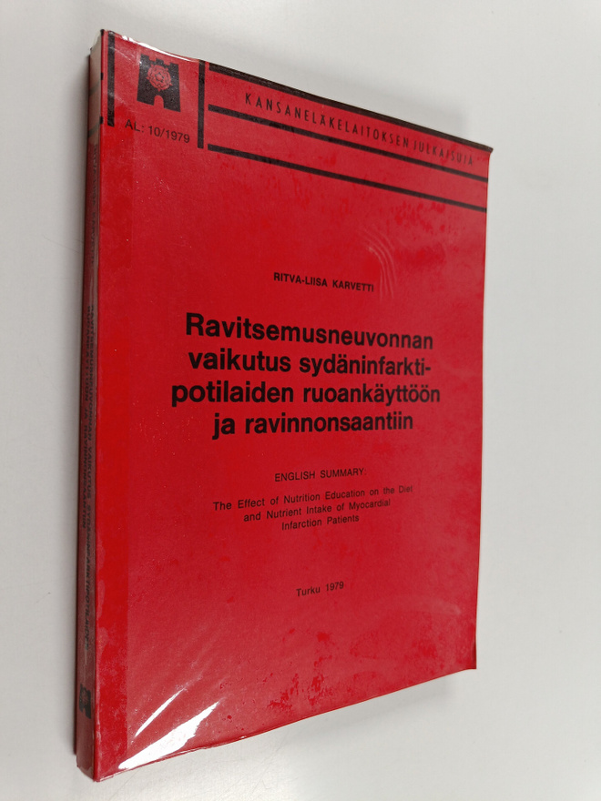 Ritva-Liisa Karvetti : Ravitsemusneuvonnan vaikutus sydän...