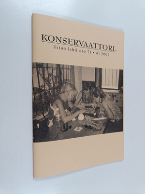 Konservaattoriliiton lehti nro 71, 4/2002