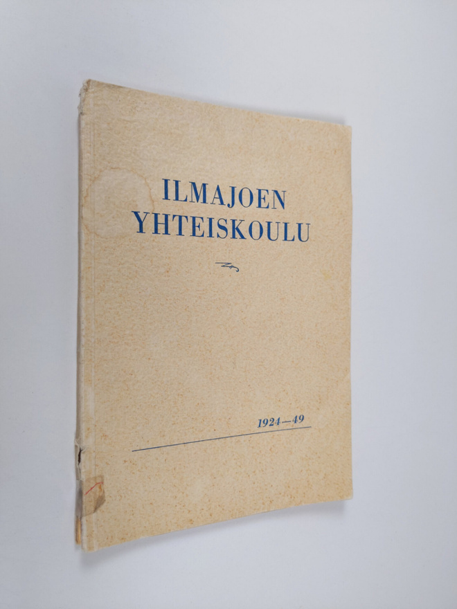 Ilmajoen yhteiskoulu 1924-49