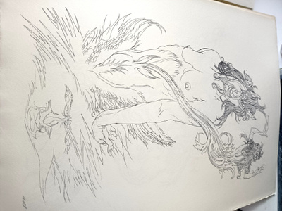 Austin Osman Spare, A Book of Automatic Drawing s.4