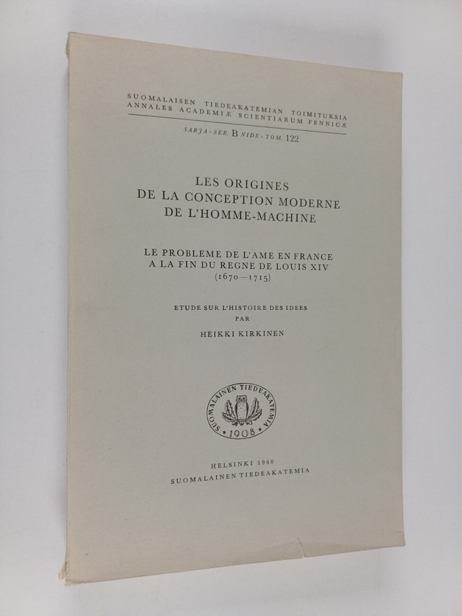 Heikki Kirkinen : Les origines de la conception moderne d...