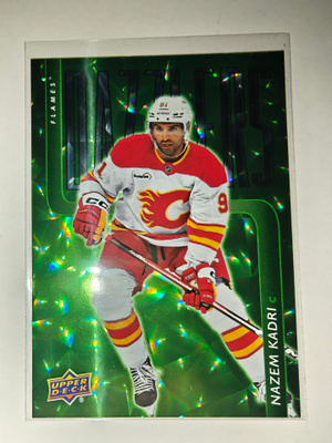 Nazem Kadri 2025-26 UD Extended Dazzlers Green