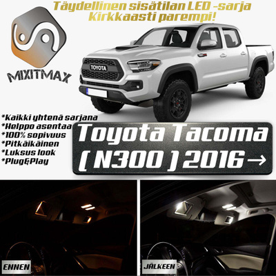 Toyota Tacoma (MK3) Sisätilan LED-sarja 9-osainen