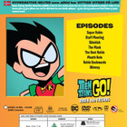 Teen Titans Go robin and friends (74 649) UUSI -ulk- DVD - pikkukuva 2