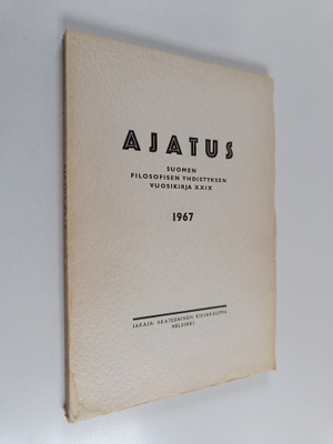 Ajatus : Suomen filosofisen yhdistyksen vuosikirja 29