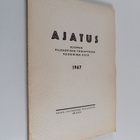 Ajatus : Suomen filosofisen yhdistyksen vuosikirja 29 - pikkukuva 1