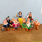 HYVÄKUNTOISET DISNEY LUMIKKI JA 7 KÄÄPIÖTÄ FIGUURIT /GERMANY - pikkukuva 2