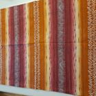 Värikäs puna-oranssi kappa 53x290cm - pikkukuva 1