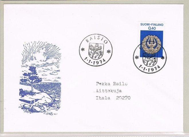 1974  Raisio kaupungiksi