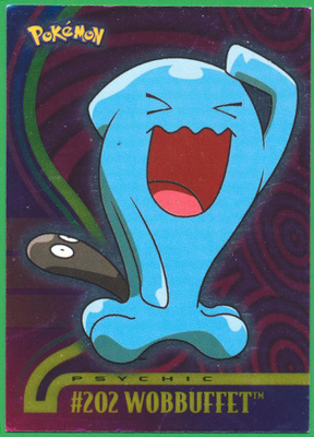 Pokémon 2001 Topps Wobbuffet Foil