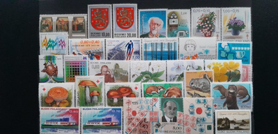 SUOMI 70-80 luku postimerkkejä ** 30 kpl (LAPE 50€+)