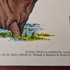 Vintage Lego Rakennussafari Afrikassa 1980-luvulta - pikkukuva 3