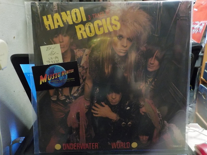 HANOI ROCKS - UNDERWATER WORLD UK -84 EX-/EX- 12''