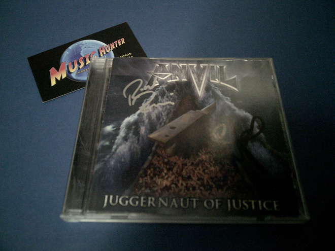 ANVIL - JUGGERNAUT OF JUSTICE CD KAHDELLA NIMMARILLA