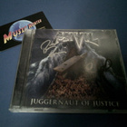 ANVIL - JUGGERNAUT OF JUSTICE CD KAHDELLA NIMMARILLA - pikkukuva 1