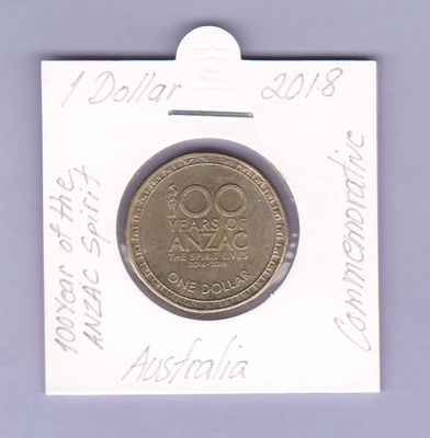 Australia 1 Dollar v.2018 KM#2936 Comm.