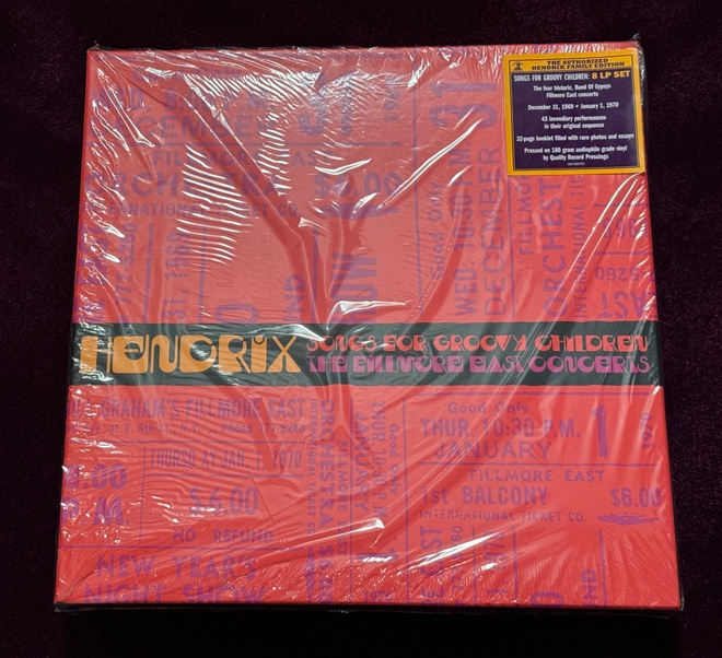 Jimi Hendrix – Songs For Groovy Children (8xLP BOX)