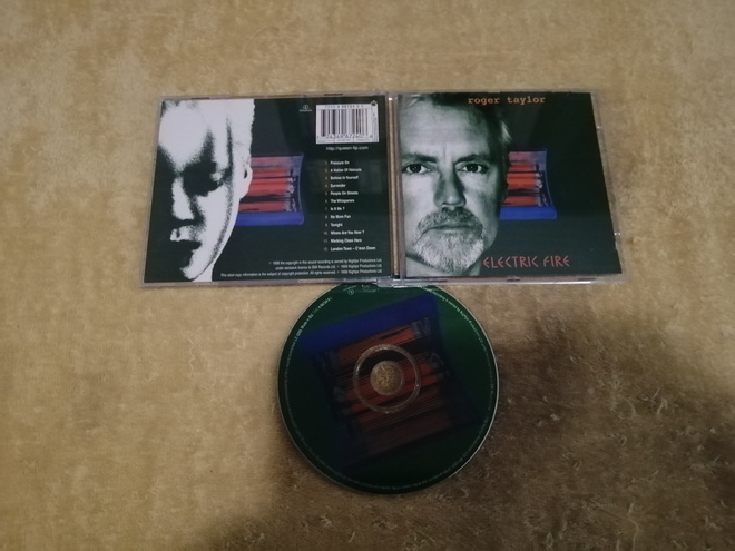 ROGER TAYLOR - Electric Fire CD