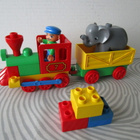 Vintage lego duplo 3770, My First Train - pikkukuva 1