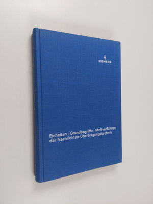Meinrad Bidlingmaier : Einheiten-Grundbegriffe-Messverfah...