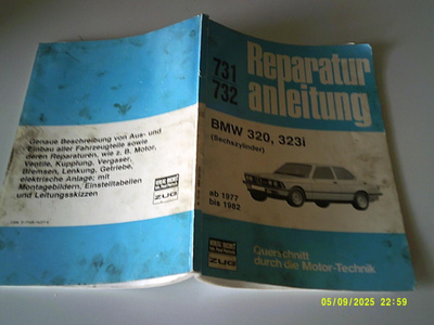 BMW 320, 323i (sechszylinder) 1977-1982 korjausopas; saksank