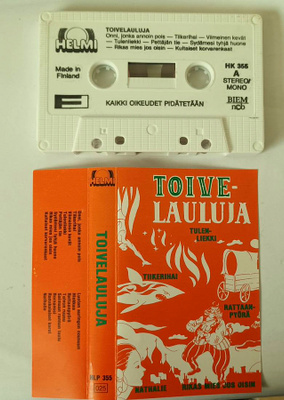 Toivelauluja 1 - C-kasetti