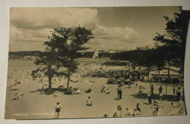 Helsinki, Hietaranta, mv valokuvapk, p. 1937 Ranskaan