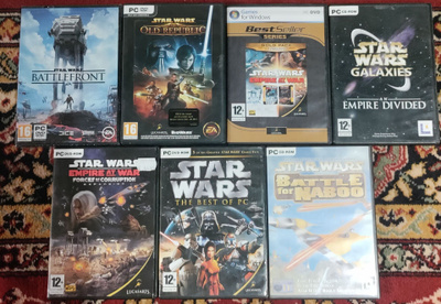 Star Wars Pelipaketti 10 peliä.