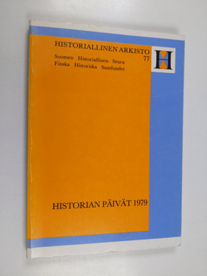 Risto ym. (toim.) Kautto : Historian päivät 27.-28.10.1979
