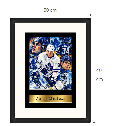 Uusi Auston Matthews NHL art print Limited Edition