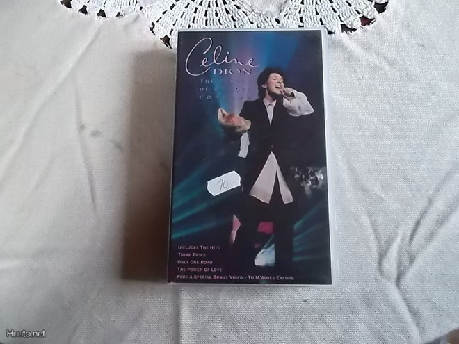 CELINE DION - THE COLOUR OF MY LOVE CONCERT vhs
