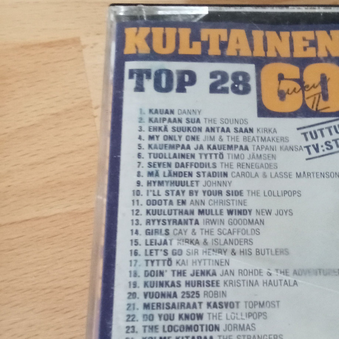 Kultainen 60-luku Top 28 C-kasetti