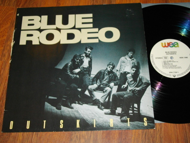 BLUE RODEO - Outskirts - LP 1987 CAN country rock EX-