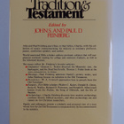 John S. Feinberg ym. : Tradition and Testament - Essays i... - pikkukuva 2