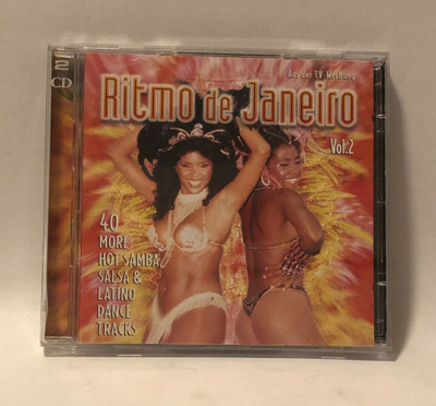 Ritmo De Janeiro (2CD) EX+!! Samba Salsa Latino Dance