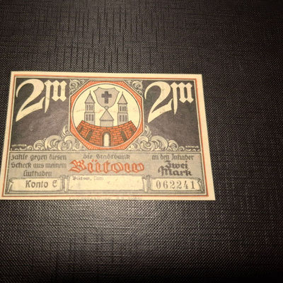 Butow 2 Mark 1922