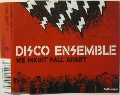 Disco Ensemble • We Might Fall Apart CD-Single
