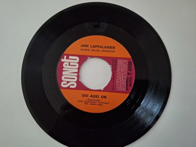 JARI LAPPALAINEN - OVI AUKI ON 7" Sinkku