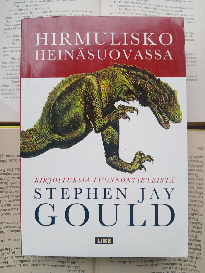 Stephen Jay Gould - Hirmulisko heinäsuovassa (nid.)