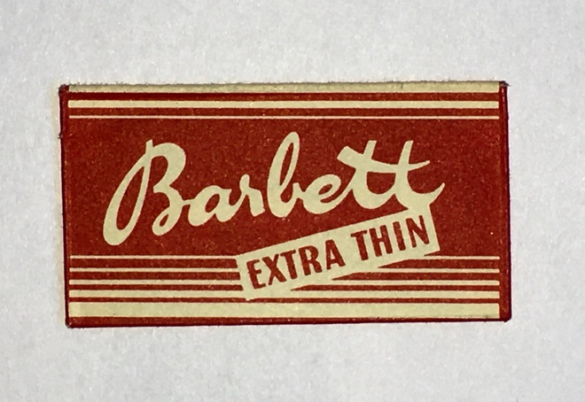 Partakoneenterä Barbett
