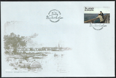 FDC Åland 2010  Viktor Westerholm  LaPe ÅL 316