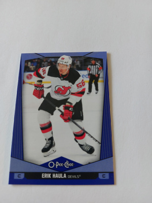 2024-25 O-Pee-Chee Blue #205 Erik Haula