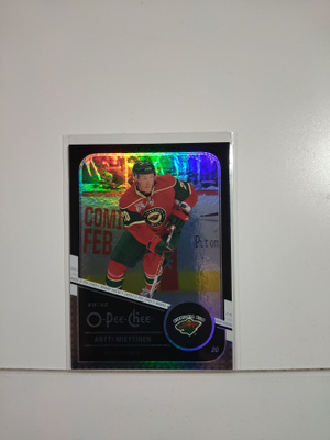 2011-12 O-Pee-Chee Black Rainbow #216 Antti Miettinen SN100
