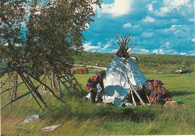 Postikortti, LAPPI, KOTA